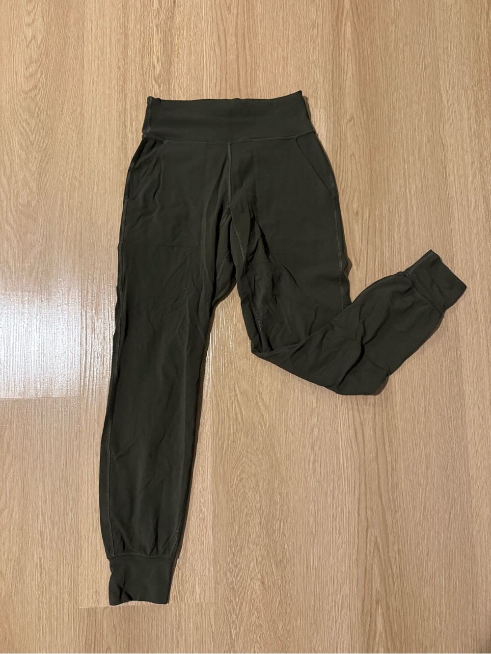 lululemon athletica Olive High-Rise Performance Leggings with pockets